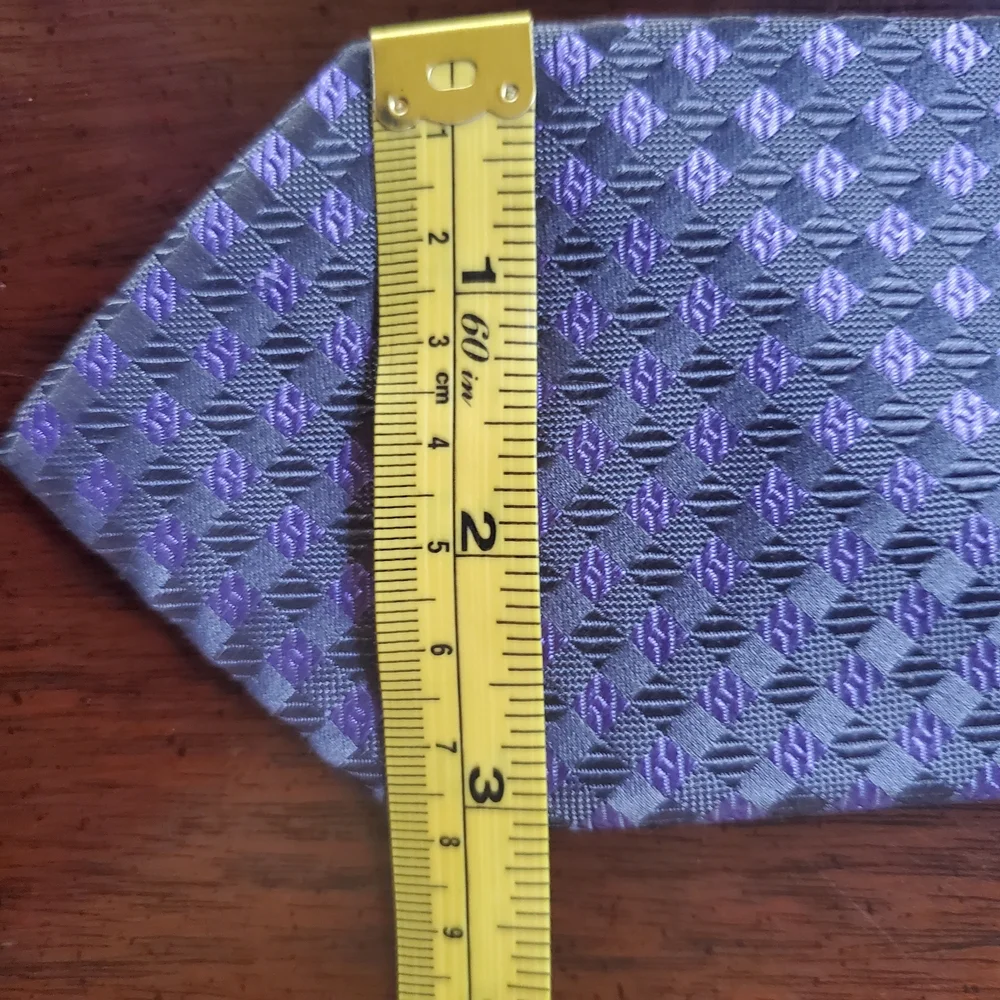 Micheal Kors - Silk Tie - With Purple Geometric Design